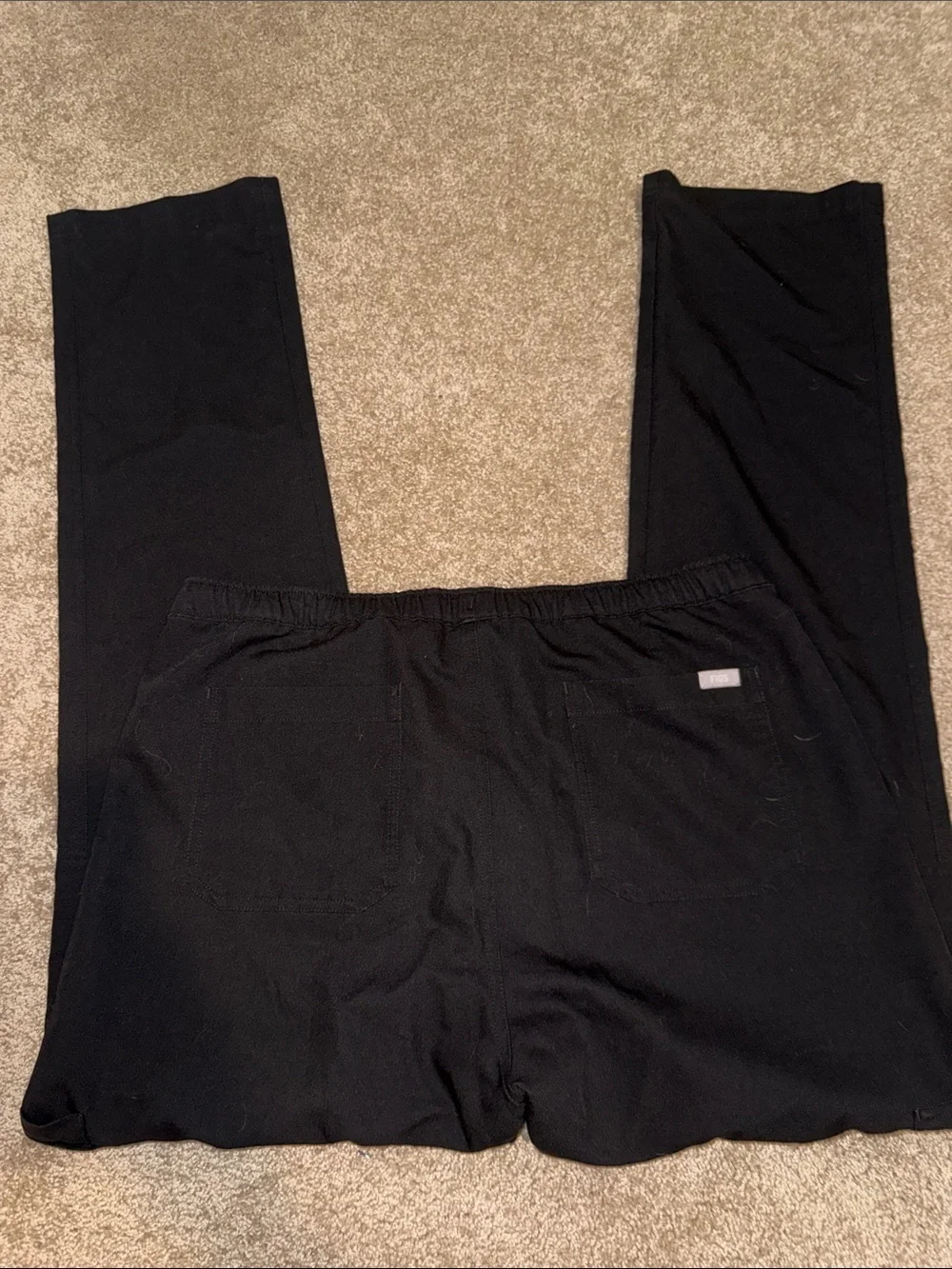 FIGS Black Men’s Scrub Pants - Large Tall